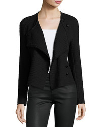 Isabel Marant Textured Virgin Wool Jacket Black