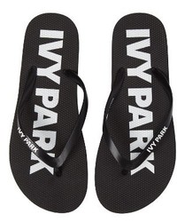 Ivy Park Logo Flip Flops