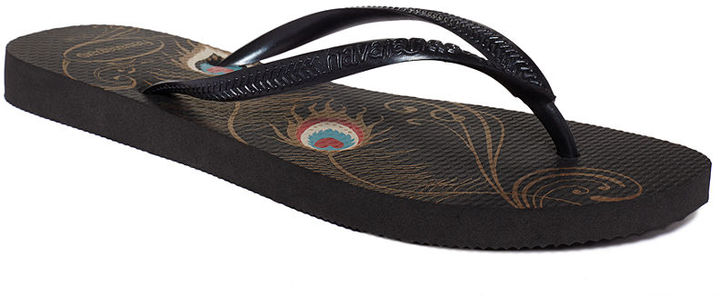 havaianas slim peacock