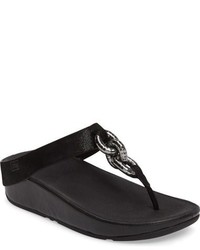 FitFlop Superchain Platform Thong Sandal