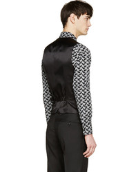 Dolce & Gabbana Black Martini Three Piece Suit