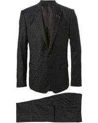Dolce & Gabbana Jacquard Three Piece Suit
