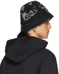 A-Cold-Wall* Black Splatter Diamond Bucket Hat