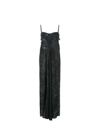 Black Tie-Dye Cami Dress