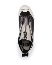 Diesel Tie Dye Denim Sneakers