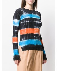 Victoria Victoria Beckham Knit Sweater With Tie Dye Effect
