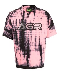 AG R Tie Dye Rhinestone T Shirt