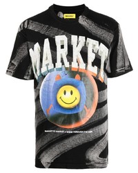 MARKET Smiley Happiness Graphic Print T Shirt