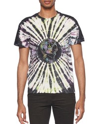 ELEVENPARIS Tie Dye Knit T Shirt In Black Tie Dye At Nordstrom