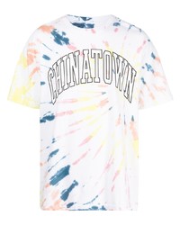 MA®KET Tie Dye Logo Print T Shirt
