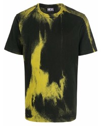 Diesel Tie Dye Print T Shirt