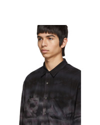 Amiri Black Tie Dye Shirt