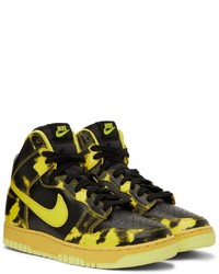 Nike Black Yellow Dunk Hi 1985 Sp Sneakers