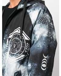VERSACE JEANS COUTURE Space Couture Print Windbreaker Jacket