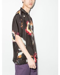 By Walid Chico Tie Dye Short Sleeve Shirt