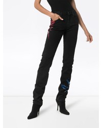 Calvin Klein 205W39nyc Tie Dye Print Slim Fit Jeans