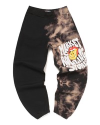 MARKET Smiley X Rolling Stones Joggers In Black Tie Dye At Nordstrom
