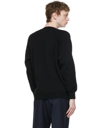 Comme des Garcons Homme Deux Black Lochaven Of Scotland Edition V Neck Sweater