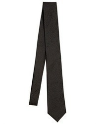 Z Zegna 6cm Silk Moire Jacquard Tie