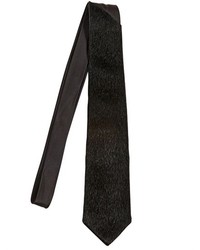 Emporio Armani 75cm Ponyskin Silk Tie
