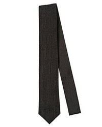 7cm Hand Embroidered Silk Taffeta Tie