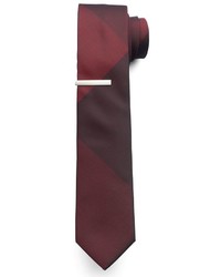 Apt. 9 Amos Colorblock Skinny Tie Tie Bar Set