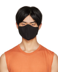 Rick Owens Black Self Tie Face Mask