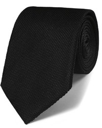 Charles Tyrwhitt Black Silk Classic Plain Tie