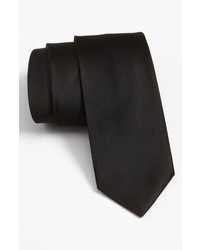BOSS HUGO BOSS Woven Silk Tie Black Regular