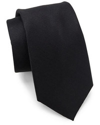 Black Brown 1826 Classic Textured Tie