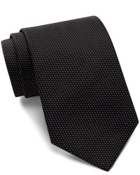Eton Dot Print Silk Neck Tie