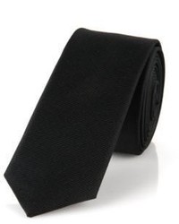 Hugo Boss Tie 45 Cm Skinny Silk Ribbed Tie One Size Red