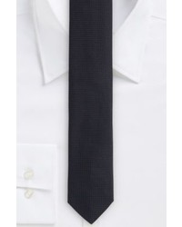 Hugo Boss Tie 6 Cm Slim Silk Textured Tie One Size Black