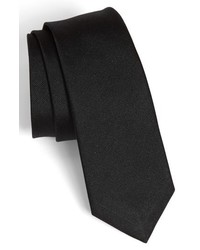 rag & bone Woven Silk Tie Black One Size