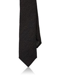 Title Of Work Title Of Work Double Striped Woven Necktie Black