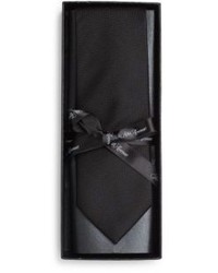 Saks Fifth Avenue Woven Silk Tie Gift Box