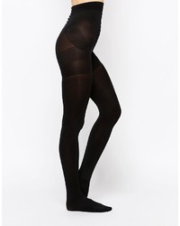 Asos 120 Denier Tights With Bum Tum Thigh Support