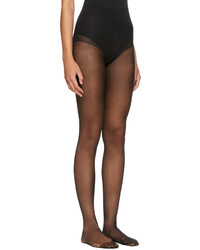 Wolford Black Seamless Pure 10 Tights