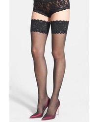 Wolford Embellished Thigh High Tights