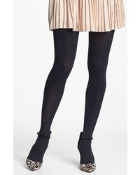 Nordstrom Everyday Opaque Tights Black Small