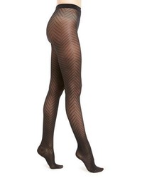 Wolford Rhoda Zigzag Patterned Tights