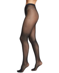 Wolford Rhombus Net Patterned Tights