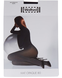 Wolford Set Of Two Matte Opaque 80 Denier Tights Black