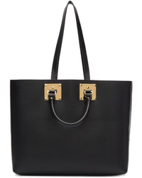 Sophie Hulme Black Cromwell East West Tote