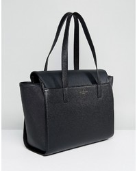 Pauls Boutique Black Structrued Winged Tote Bag