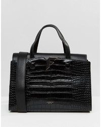 Fiorelli Brompton Tote Bag In Black Croc
