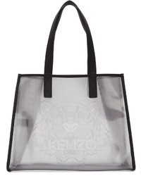 Kenzo Clear East West Tote Bag