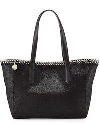 Stella McCartney Falabella East West Shopper Tote Bag Black