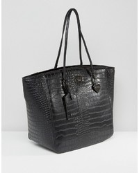 Marc B Kandi Croc Simple Shopper Bag