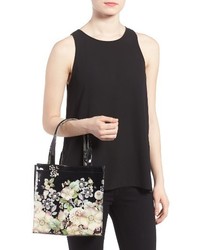 Ted Baker London Gem Garden Small Icon Tote Black